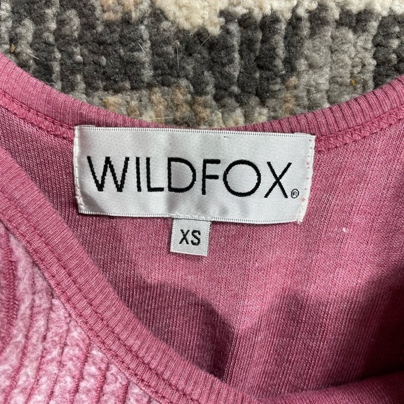 Wild Fox Pink Fuzzy Cropped Tank Top - Picture 7 of 11